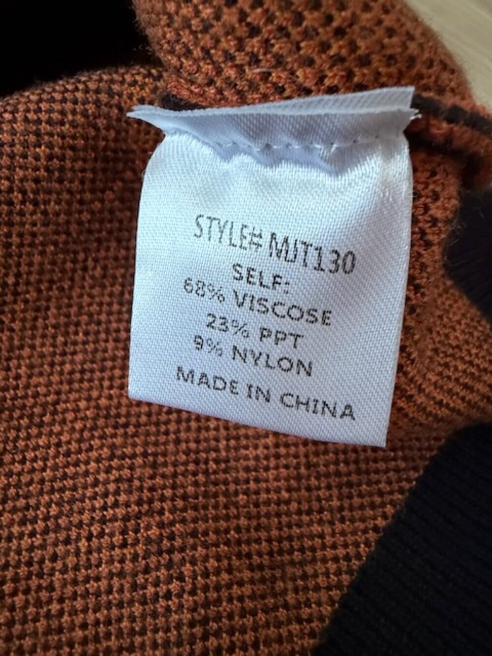 Shop The Mint Pumpkin Sweater Vest S Black - Picture 7 of 8